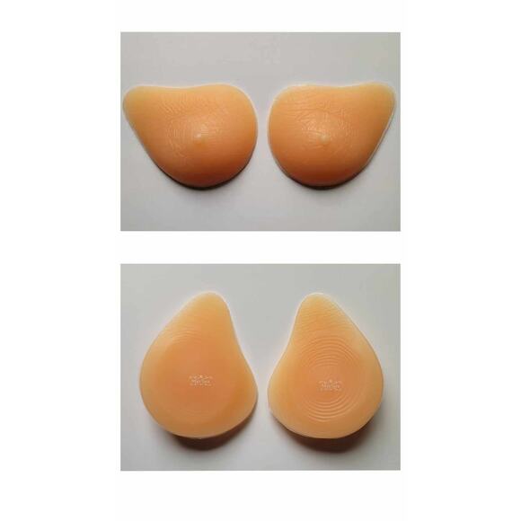 Amoena Rita SB 2004 Wire-Free Bra 40B + MaxTara Silicone Breast Forms Mastectomy - Picture 11 of 12